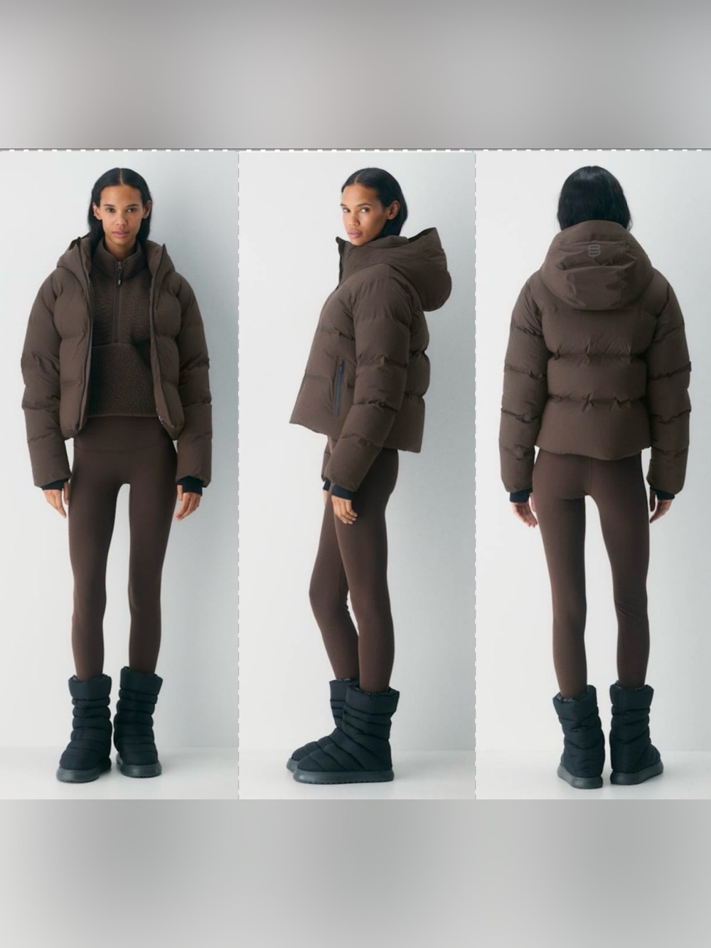 Aritzia Tna The Super Puff₂O™ Shorty - Rainstop™ Sz XS